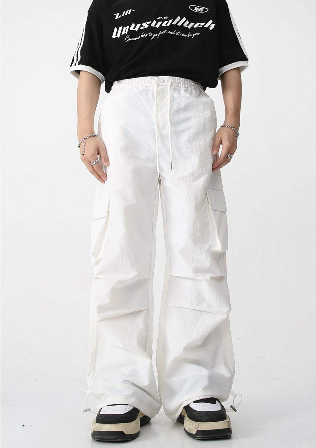 NB Folded Parachute Pants