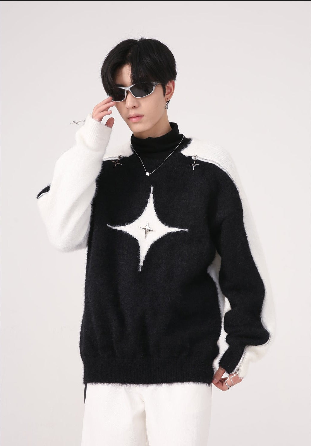 NB Star Mohair Knit Sweater