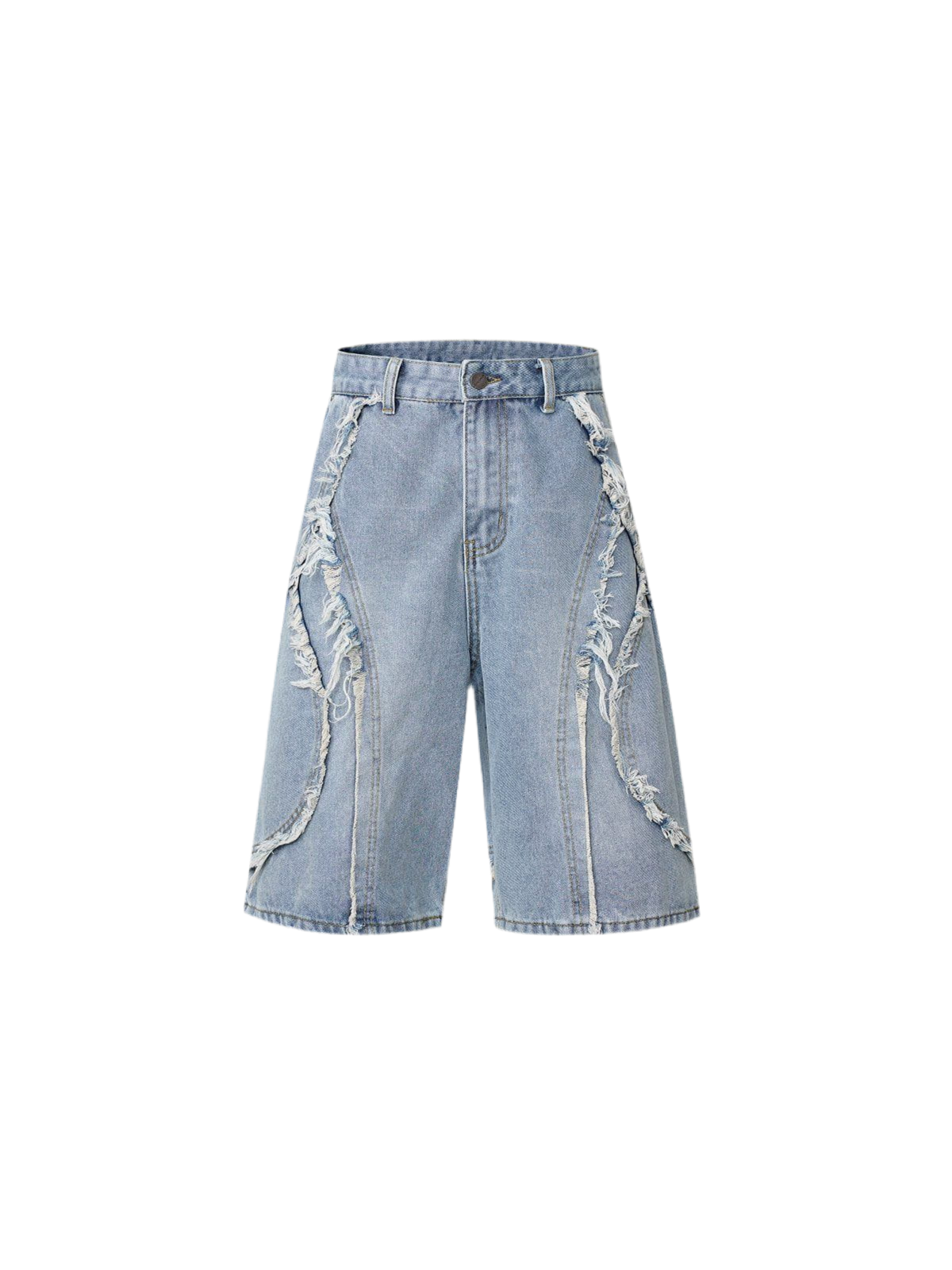 NB Fringe Washed Jorts