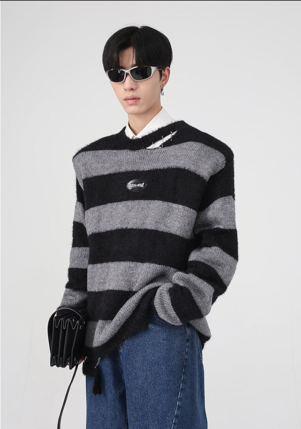 NB Striped Knit Sweater