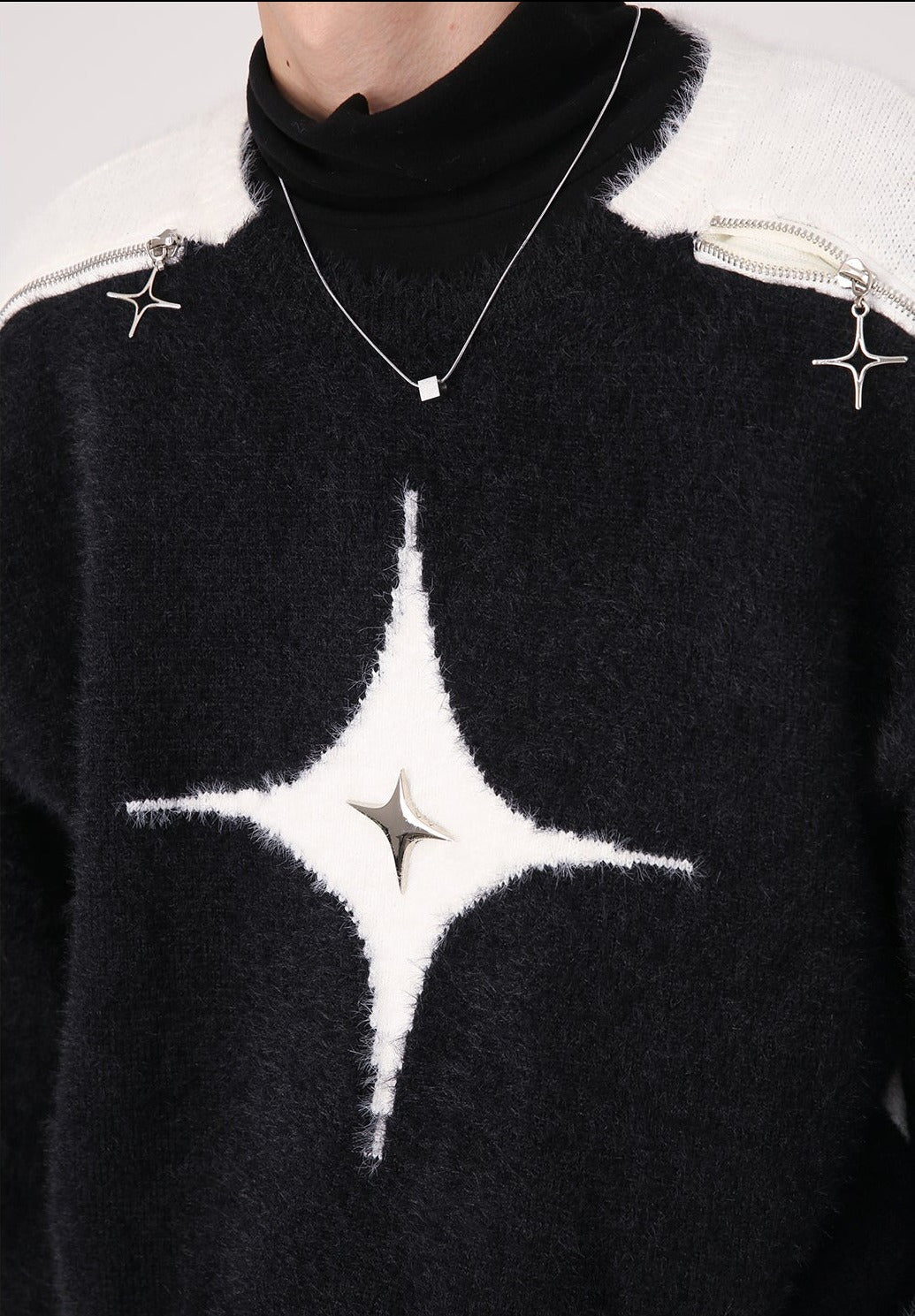 NB Star Mohair Knit Sweater