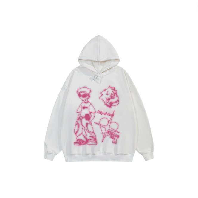 NB Cartoon Graphic Hoodie