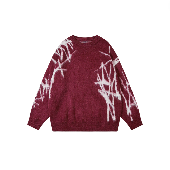 NB Irregular Graffiti Sweater