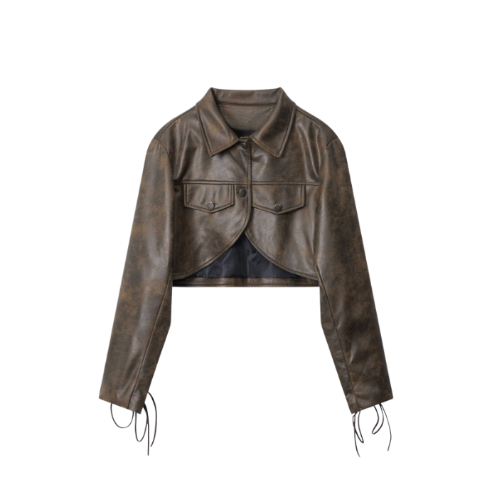 NB Camouflage Leather Jacket