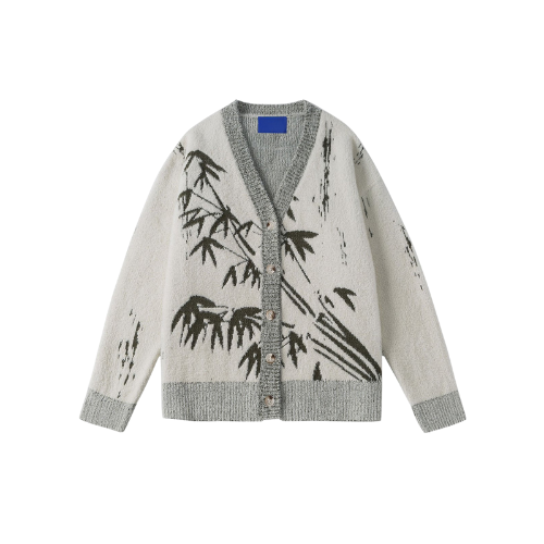 NB Bamboo Jacquard Cardigan