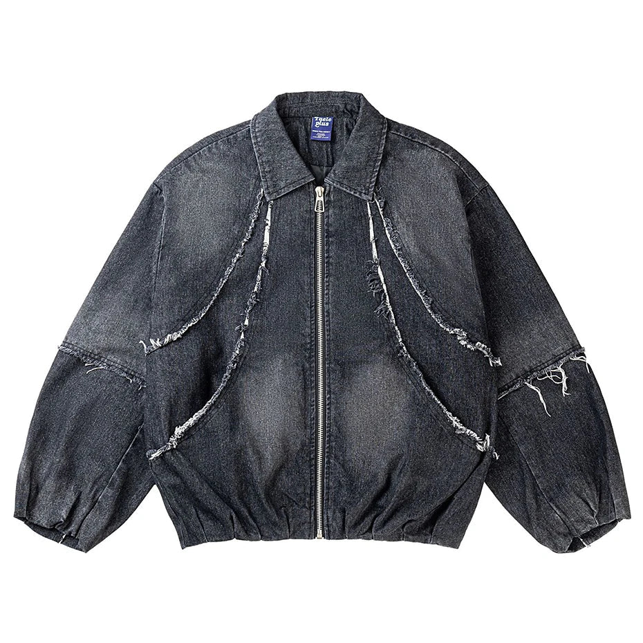 NB Splicing Denim Jacket