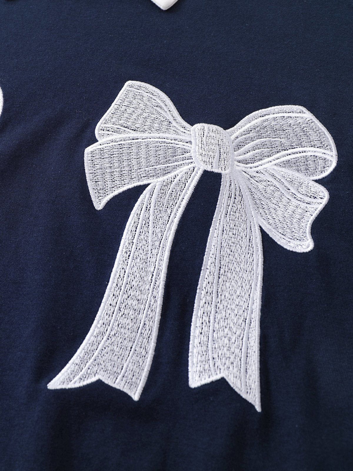 NB Embroidery Bow Polo T-Shirt