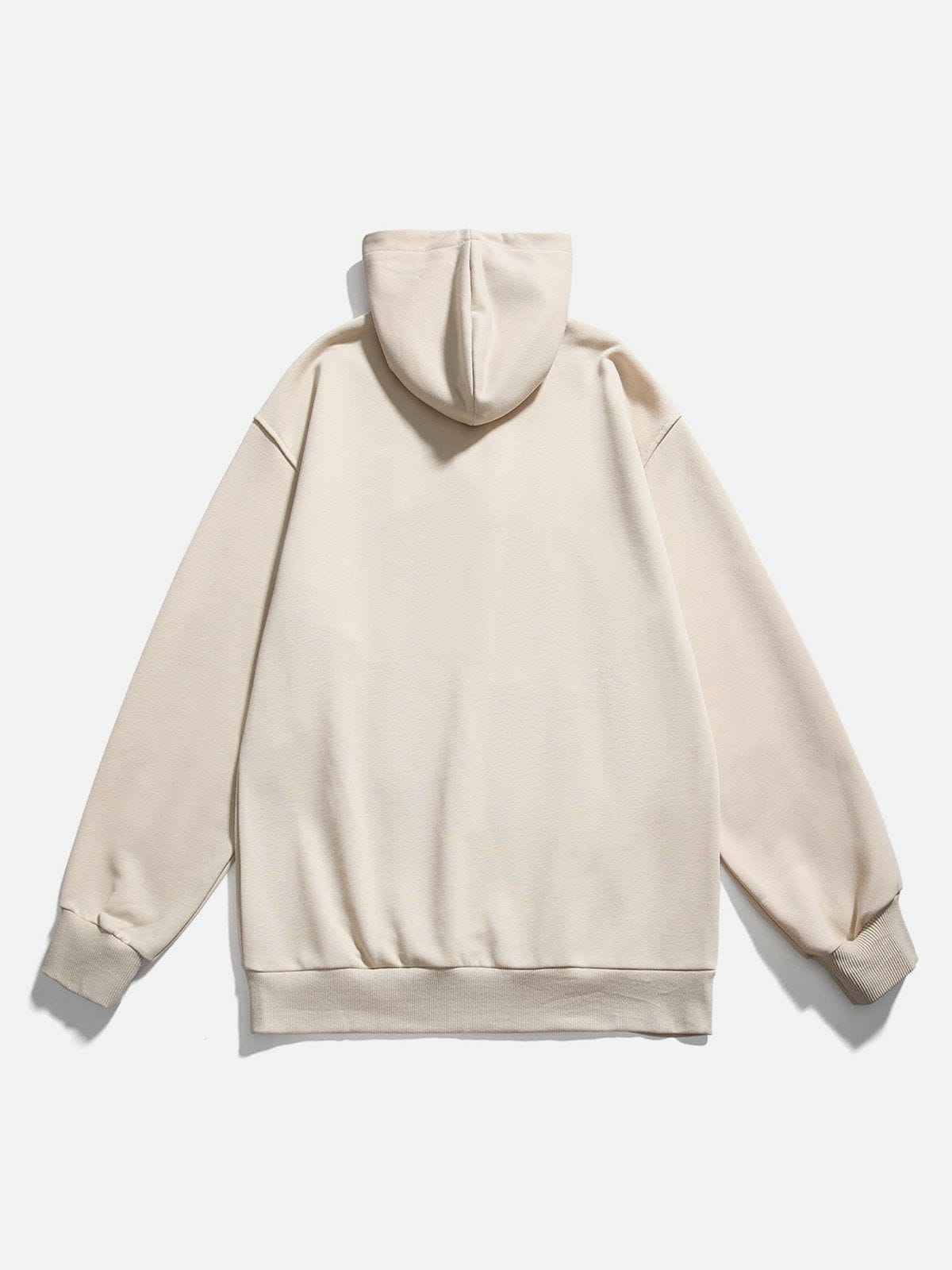 NB Solid Flocking Letter Hoodie