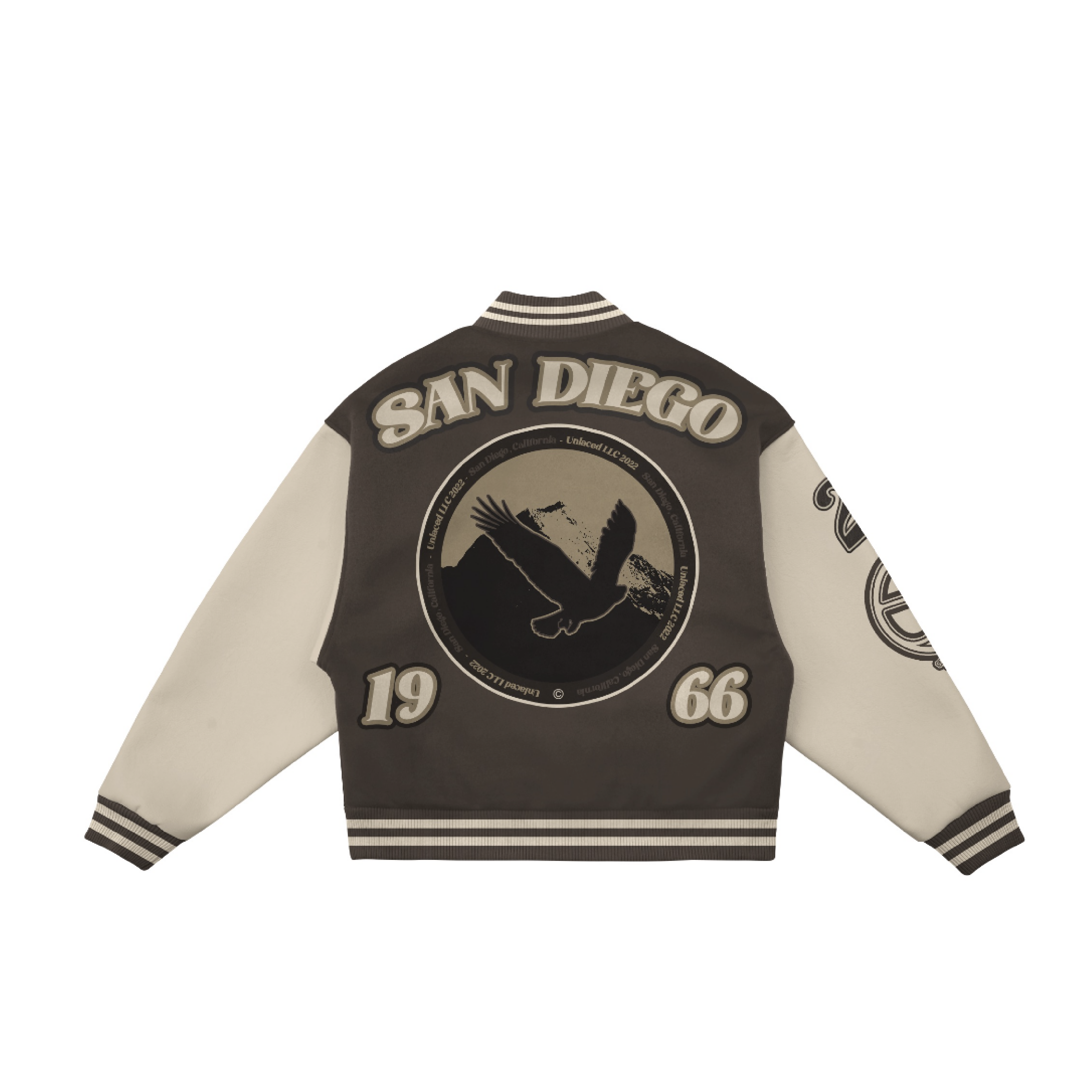 Unlaced "Big U" Varsity Jacket