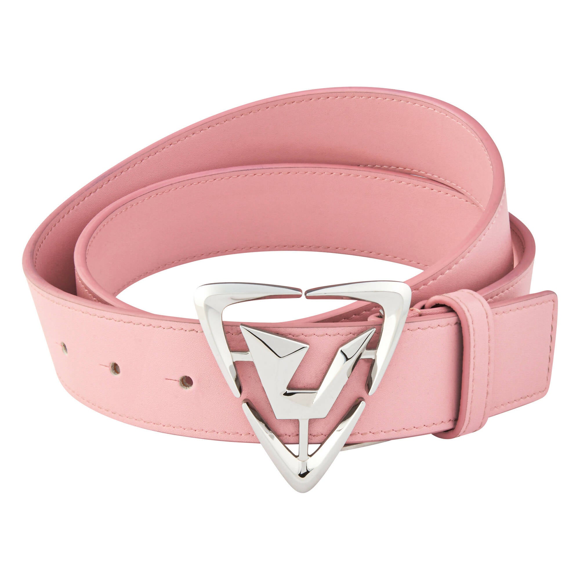 Unlaced Pink Belt